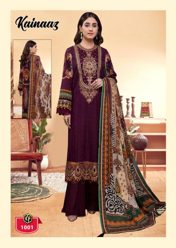 Keval Kainaaz Luxury Karachi Cotton Dress Material Collection